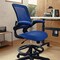 Flash Furniture Drafting Chair Blue Mesh Drafting Chair, Mesh, Blue BL-ZP-8805D-BLUE-GG - alternate 2